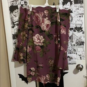 Charlotte Russe strapless scalloped dress